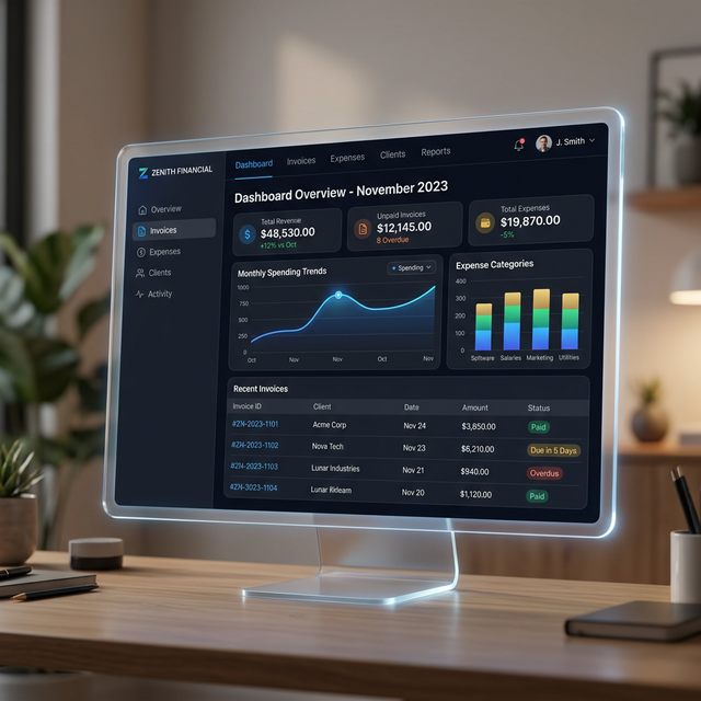 Nexurah Finance Dashboard